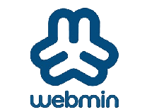 Logo officiel de Webmin, représentant une solution de panneau de contrôle gratuite pour une gestion efficace et simplifiée des serveurs.